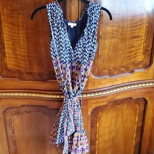 Shoshanna silk wrap dress